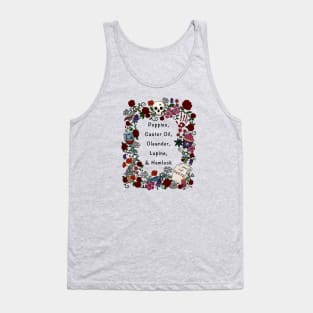 Poisonous Plants True Crime Design Tank Top